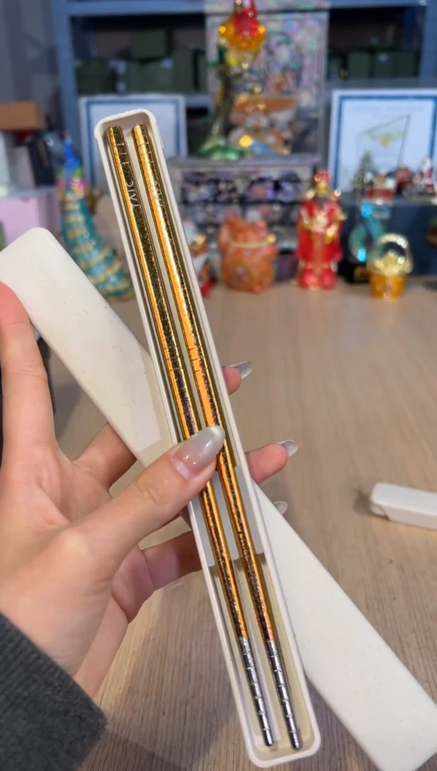 【闪购商品】杯203钛筷子（枫叶红）
