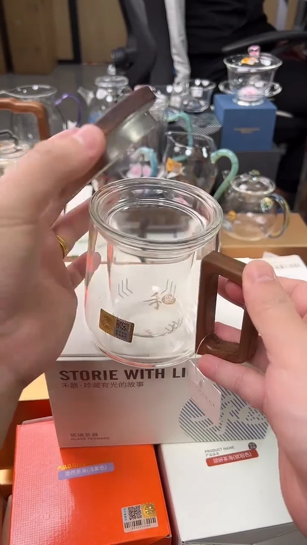 @@禾器晶彩木笙杯