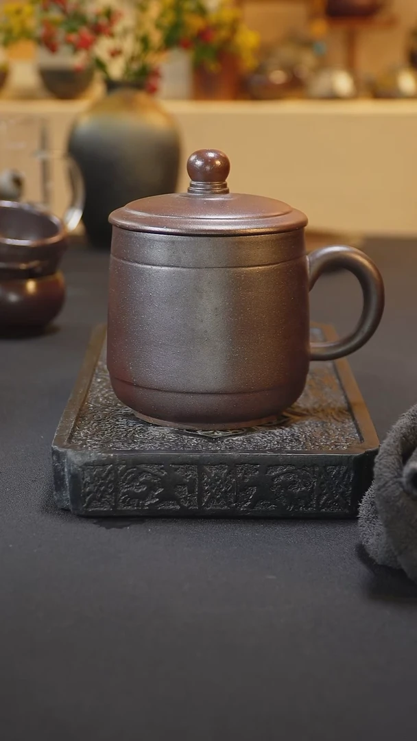 茶壶紫砂纯自然柴烧