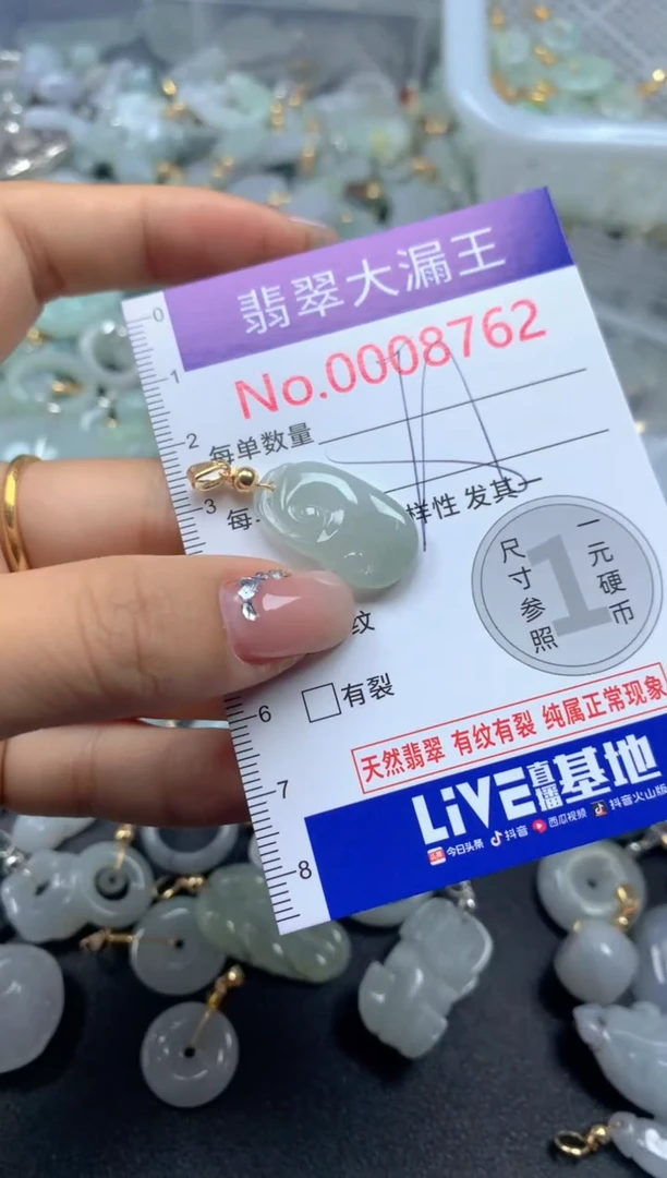颈饰未镶嵌翡翠8762