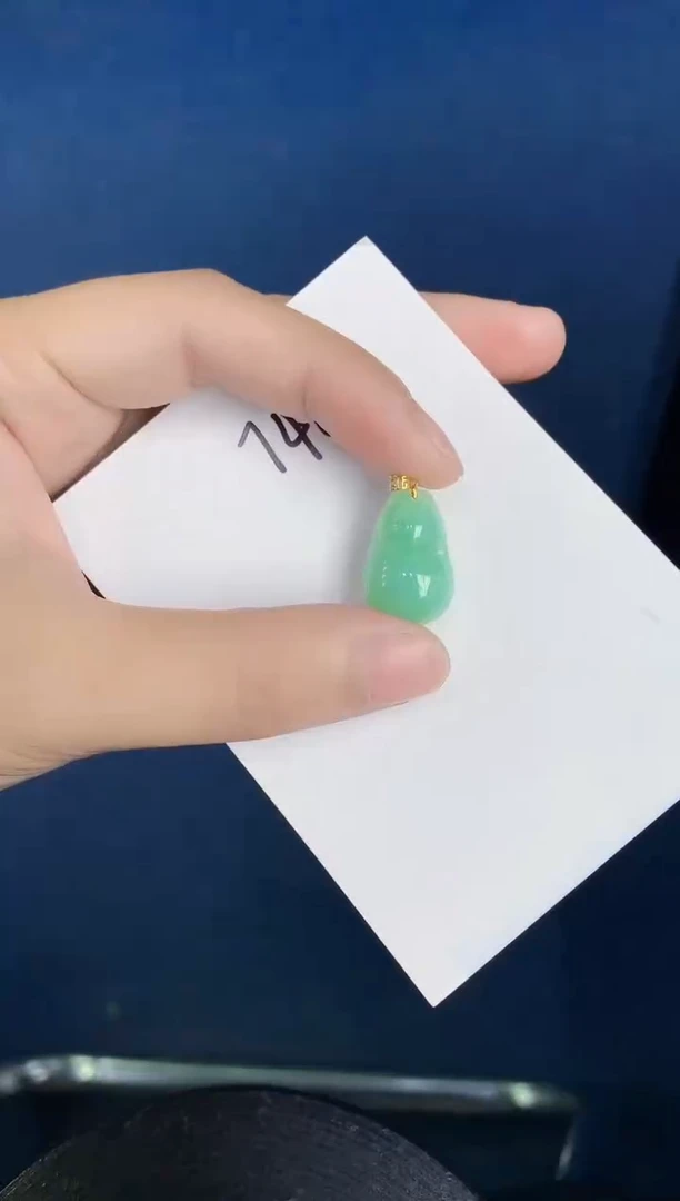 【闪购商品】翡翠颈饰18K金镶嵌000000000