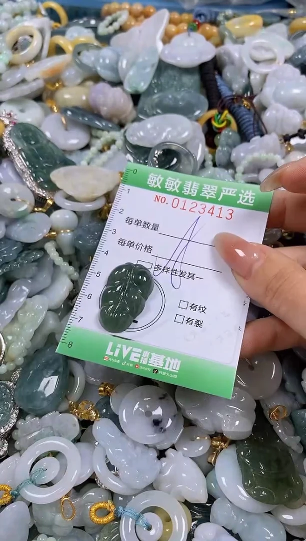 【闪购商品】翡翠颈饰未镶嵌闪购0123413