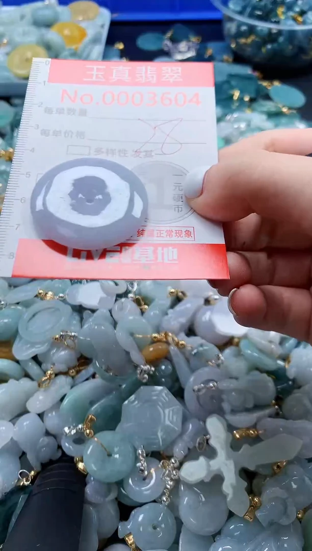 翡翠未镶嵌吊坠(不含链)3604