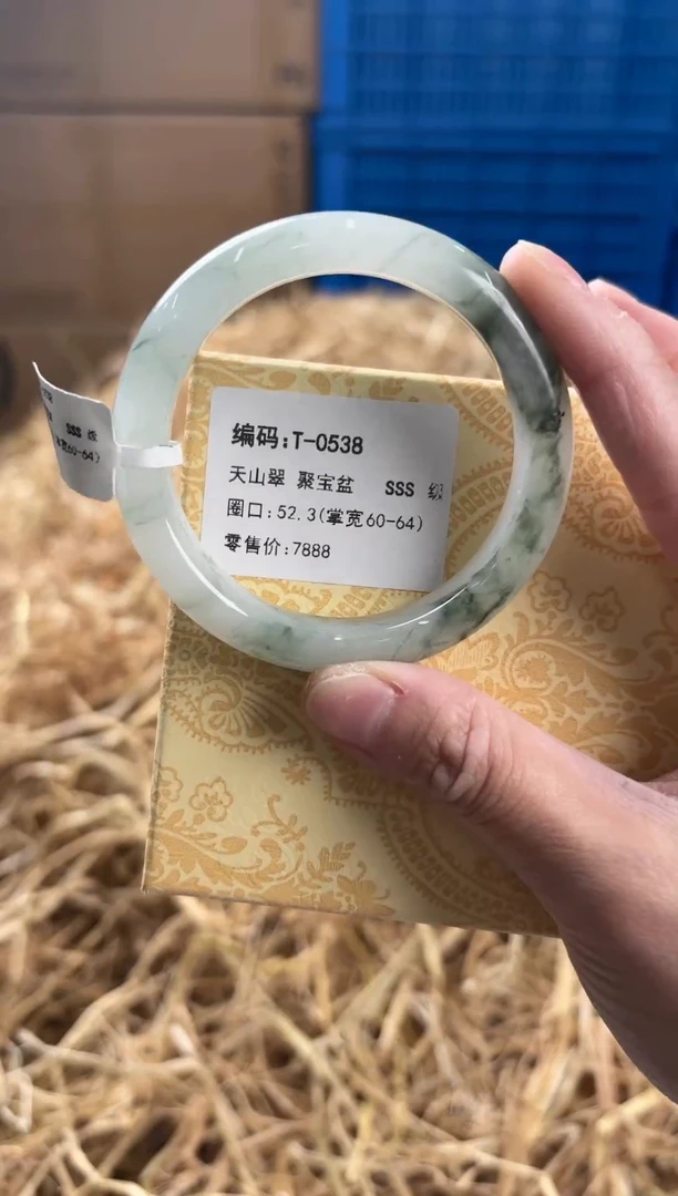 未镶嵌手镯石英质玉T-0538