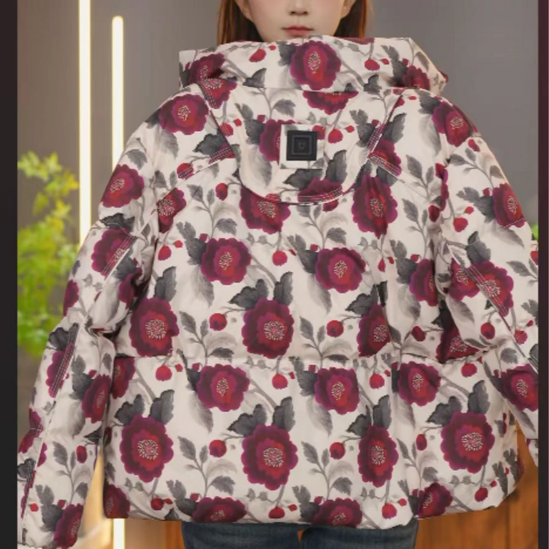 气质典雅高级感羽绒服外套2025冬装新款洋气减龄保暖上衣