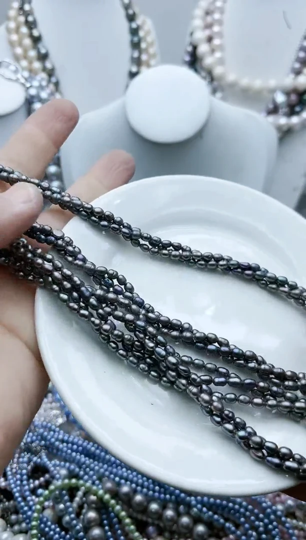【闪购商品】淡水珍珠颈饰钛钢2