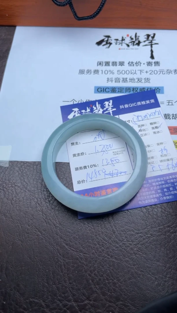 未镶嵌手镯翡翠012108524