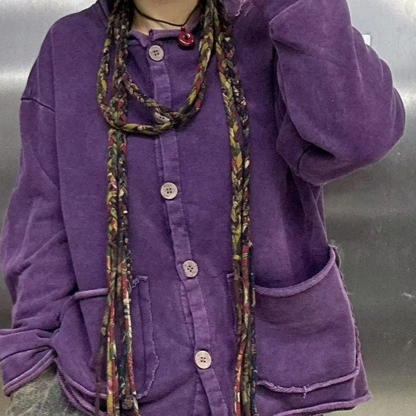 炒色百搭开衫外套088852-1