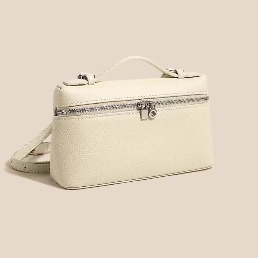 TAOXIDEBAO 3303 白色 单间斜挎手提包