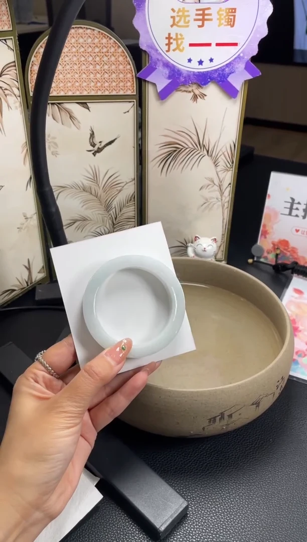 未镶嵌手镯定制翡翠捍**洋正圈YJ19SZDZS