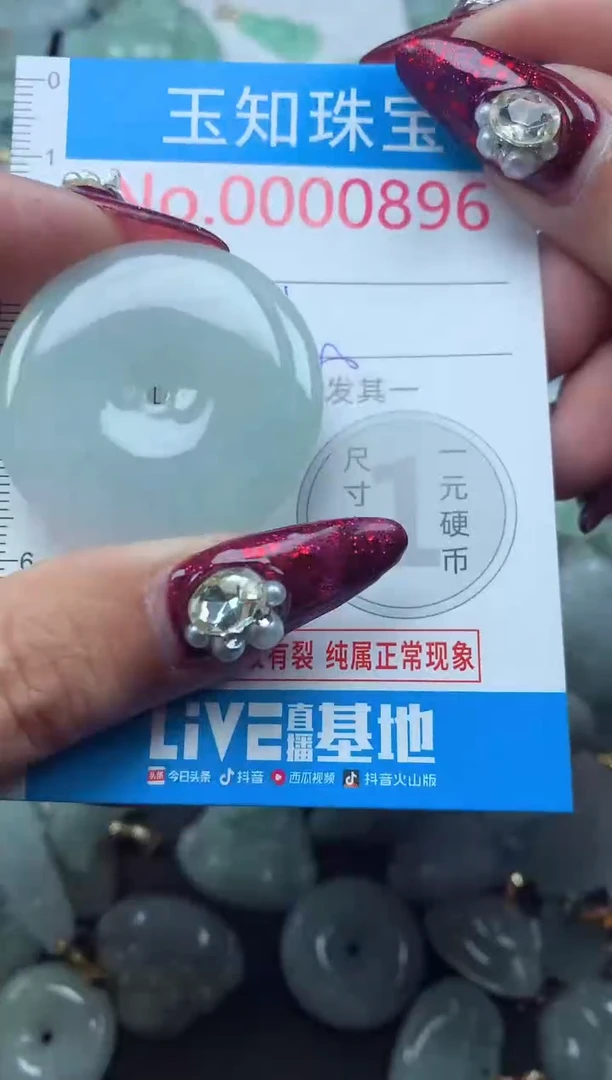 颈饰未镶嵌翡翠896