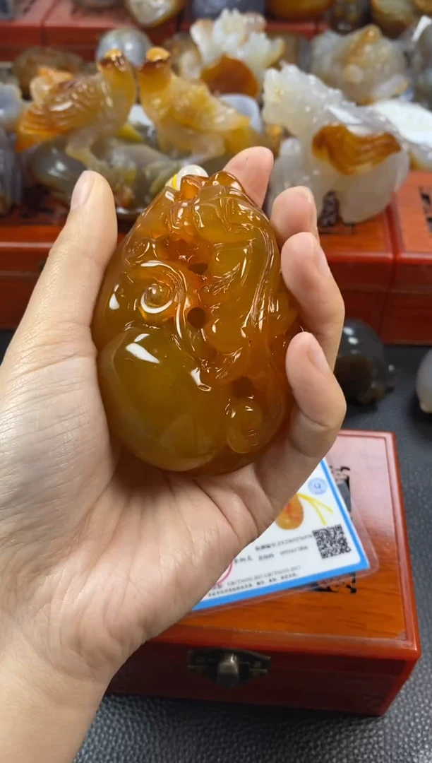 玛瑙/玉髓手把未镶嵌1