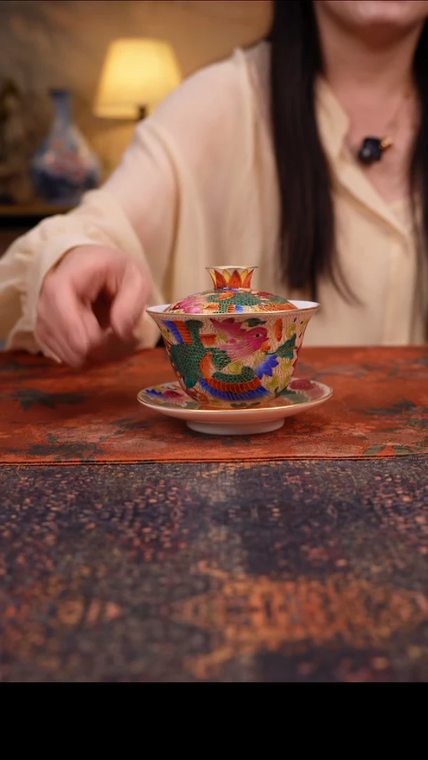 杯景德镇陶瓷杯碗柴烧多人