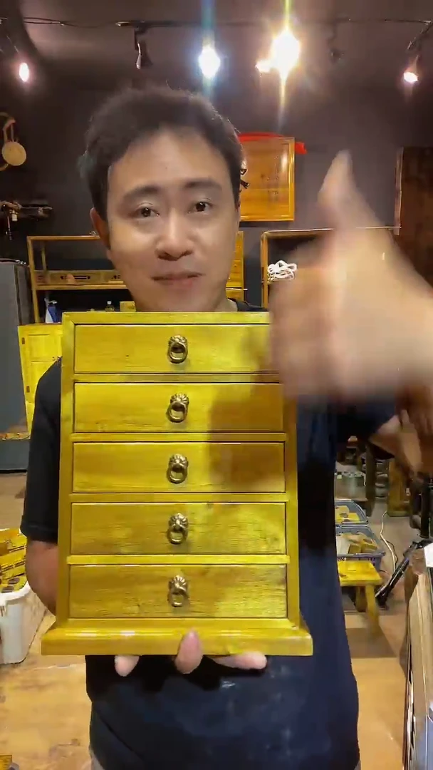 木金丝楠木制品五抽