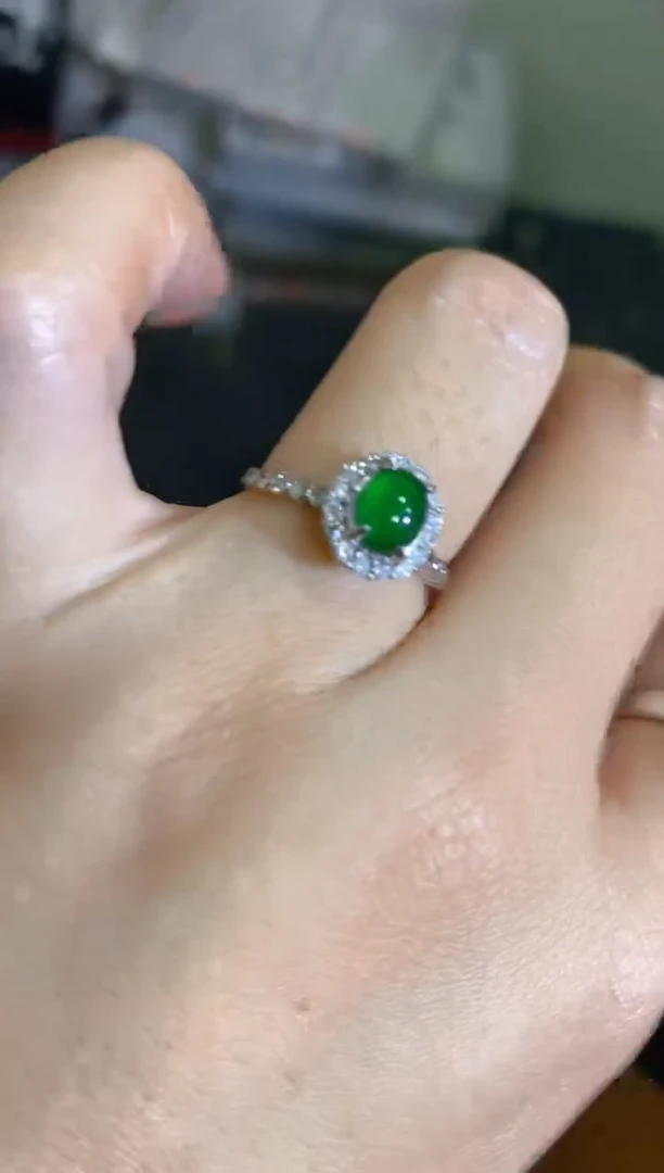 未镶嵌戒指翡翠天然a货翡翠 多样性发货 假一罚四