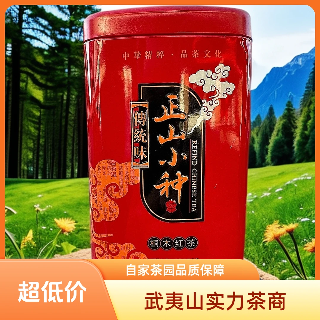 铭贵老树2025新茶红茶正山小种茶叶蜜香果香