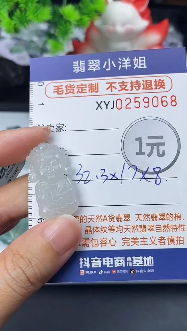 定制翡翠未镶嵌?****y毛货商品 不退换/ 9068