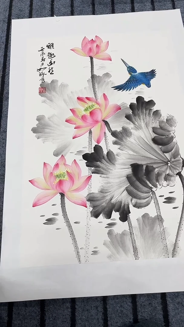 精品国画花鸟作品