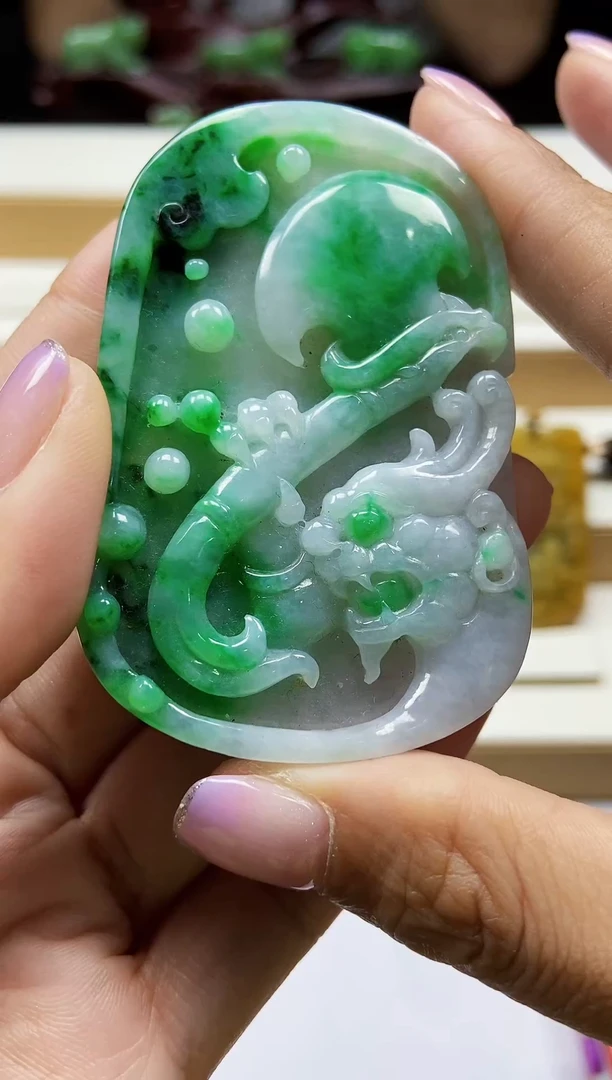 未镶嵌挂件翡翠翡翠A货