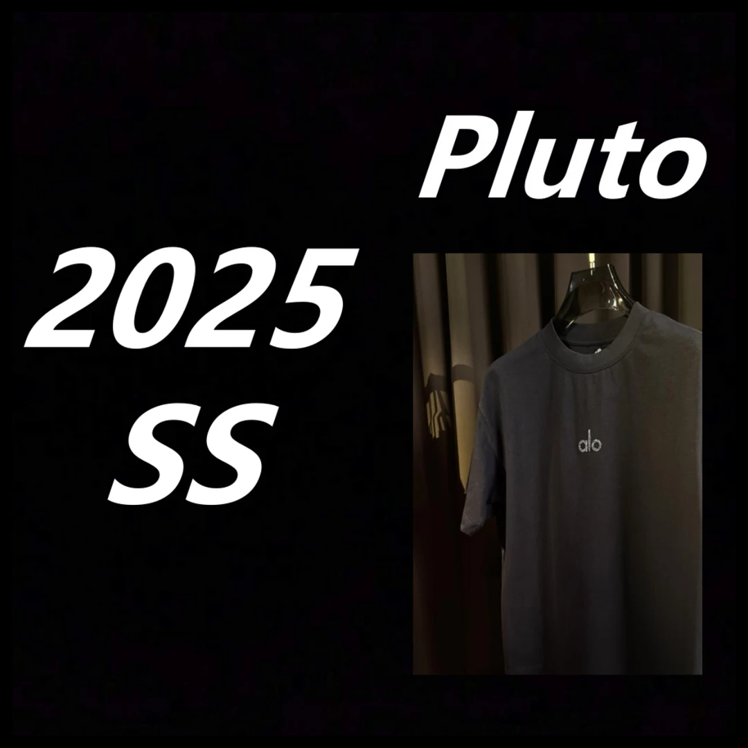 【52131B】2025夏季新款基础鱼子酱alo纯棉短袖