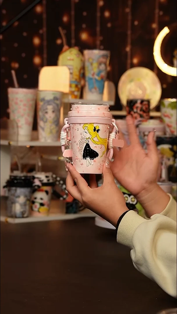 (玉泥）景德镇手工手绘文创陶瓷杯
