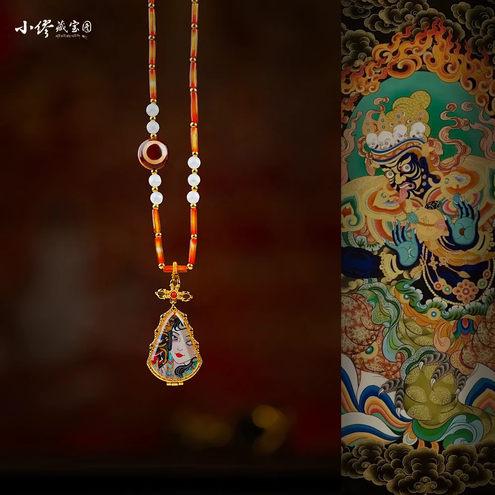 【缪老师严选】SJ3063 扎基娘娘的前世今生项链
