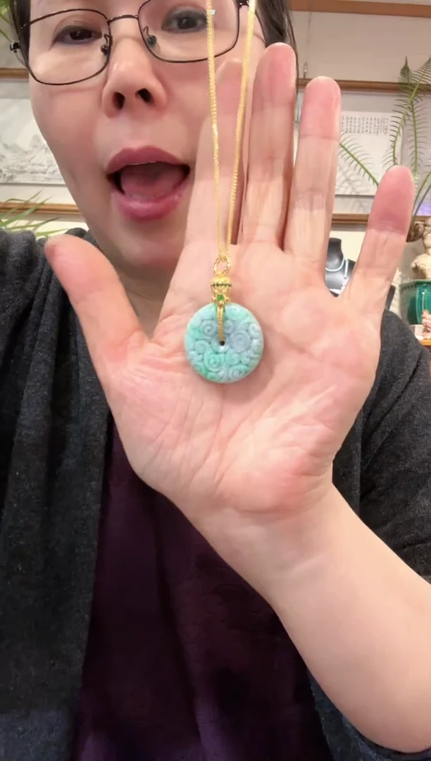 【闪购商品】翡翠颈饰未镶嵌国风