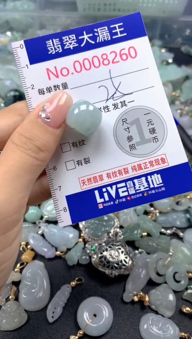 颈饰未镶嵌翡翠8260