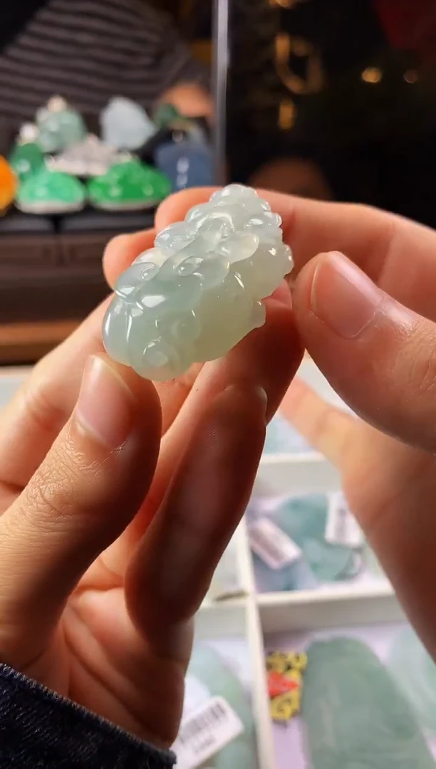 未镶嵌定制翡翠S毛货不退不换
