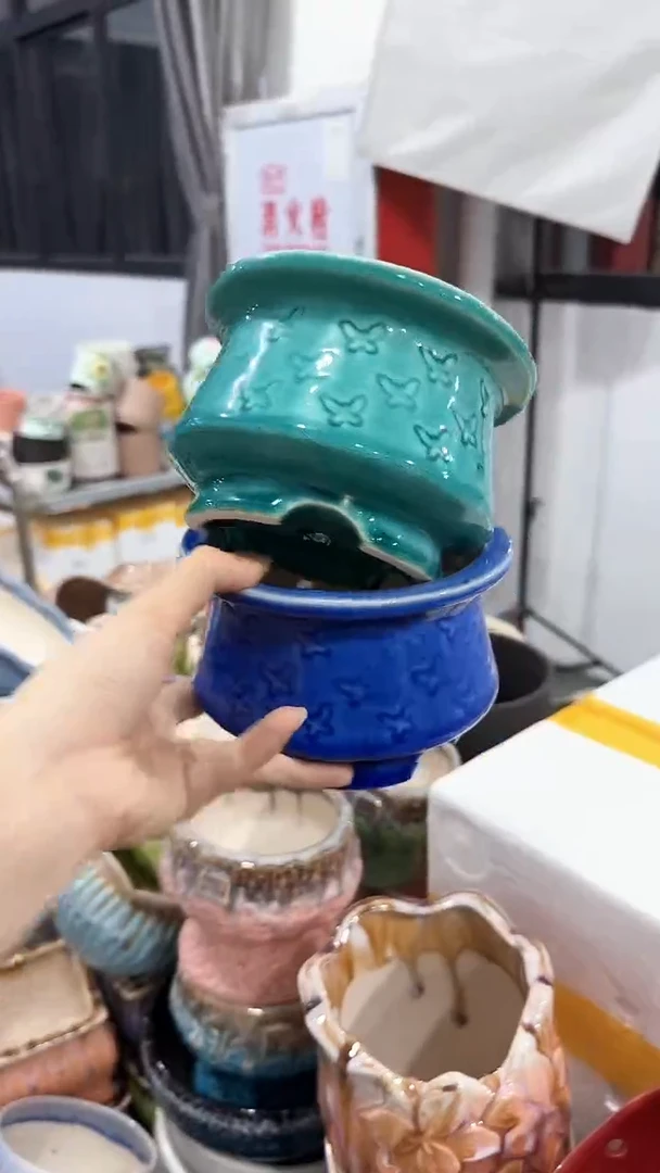 高温陶瓷花盆+E245