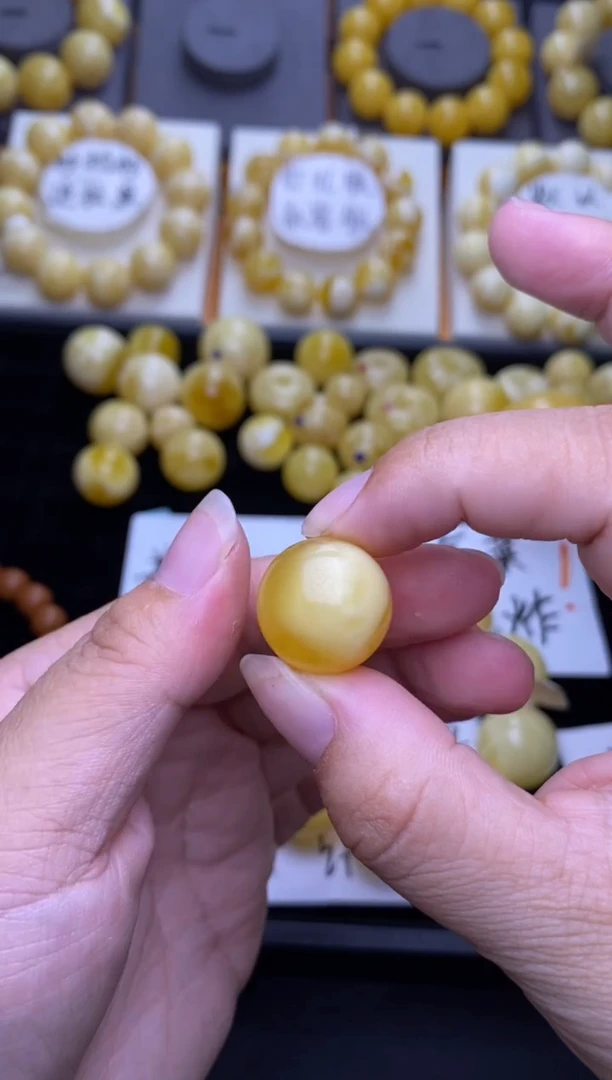 裸石琥珀未镶嵌大小姐珠宝严选109