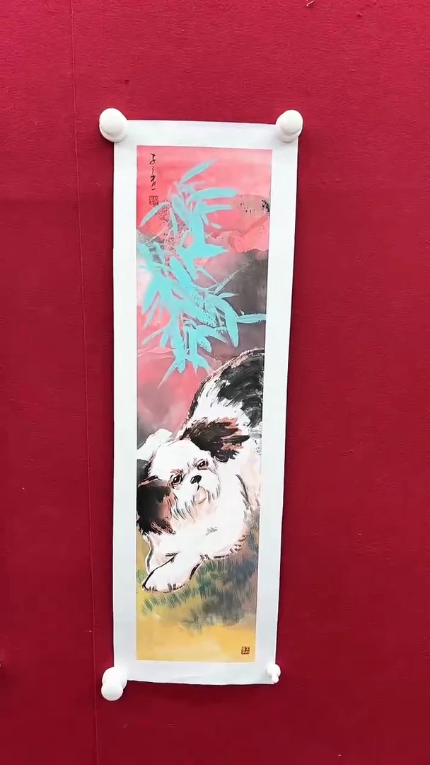 国画于老师绘画作品 带荣宝斋宁波证书