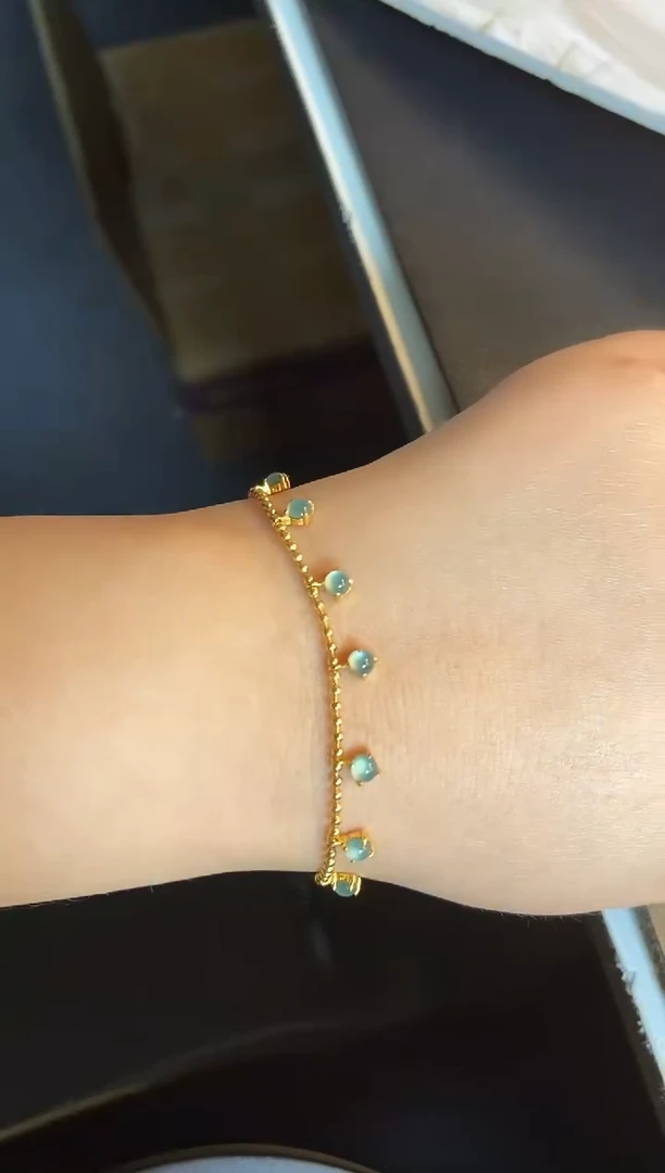 吊坠(不含链)银S925镶嵌翡翠1