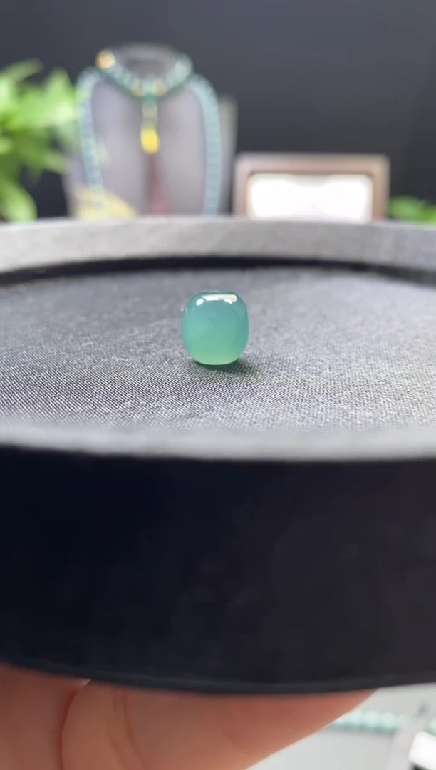 未镶嵌手链翡翠散珠卡10mm左右老型珠