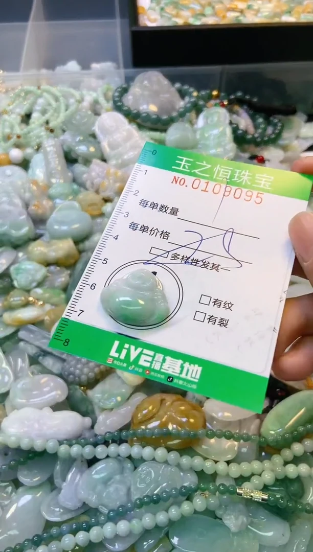 翡翠未镶嵌颈饰闪购0109095多样性发其一