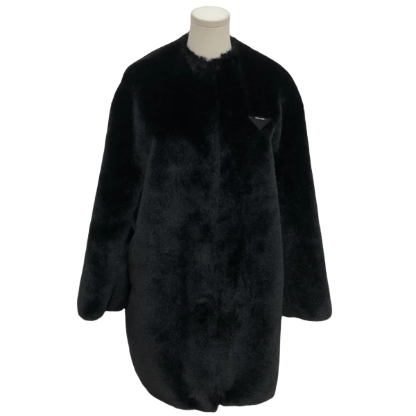 妃鱼/普拉达/聚酯纤维/大衣/95新/M10/24