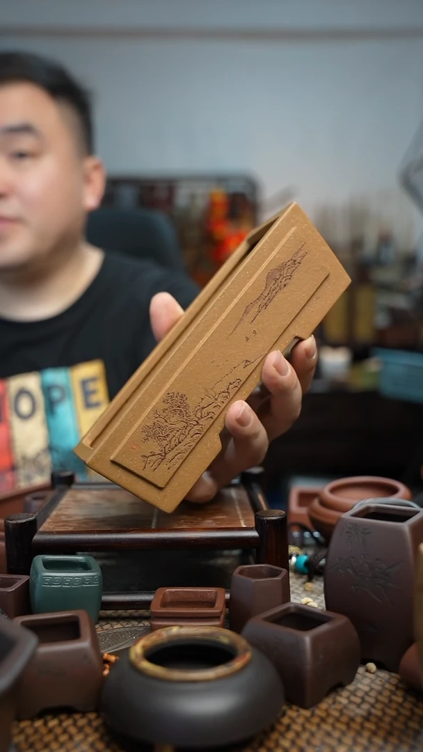 紫砂花盆P****n長木軒精品紫砂