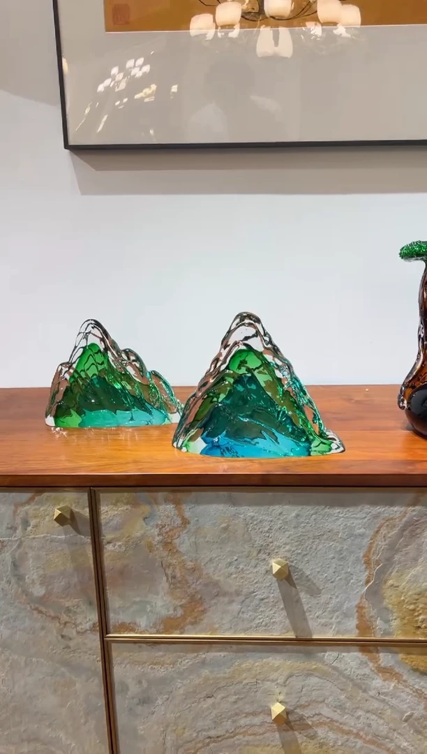 【闪购商品】茶宠AJ03369+AJ03370绿色山一组