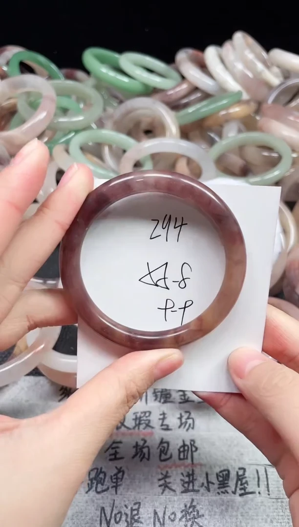 未镶嵌手镯石英质玉294