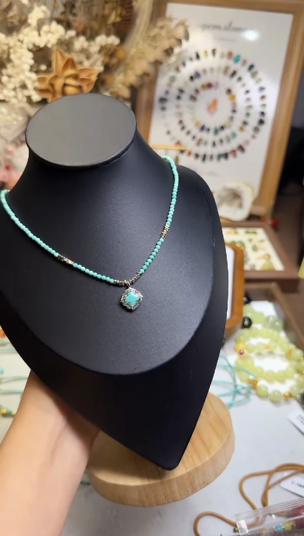 水晶摆件未镶嵌项链