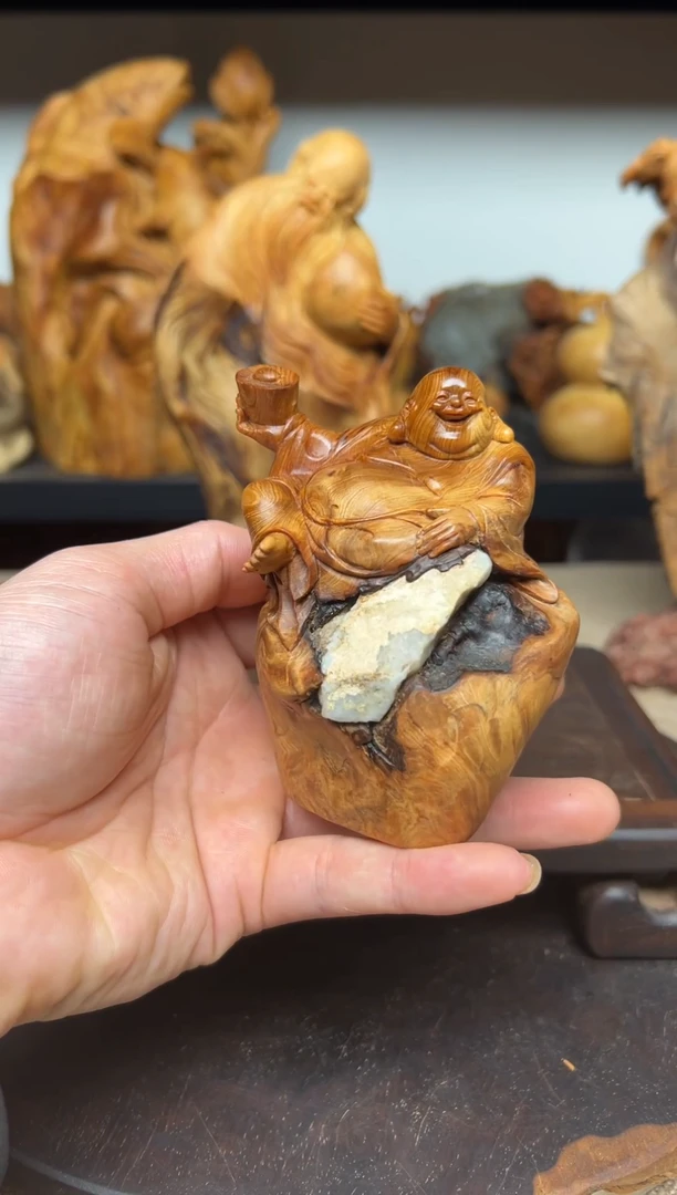 柏木（崖柏）崖柏雕刻件