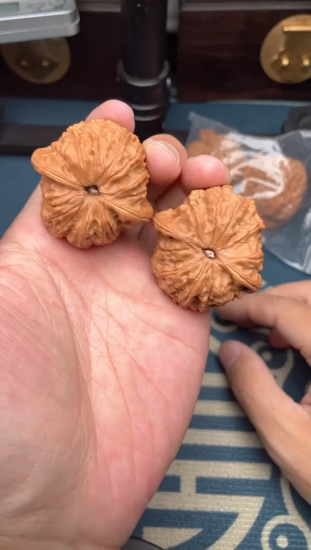 文玩核桃吊坠血麒麟41+