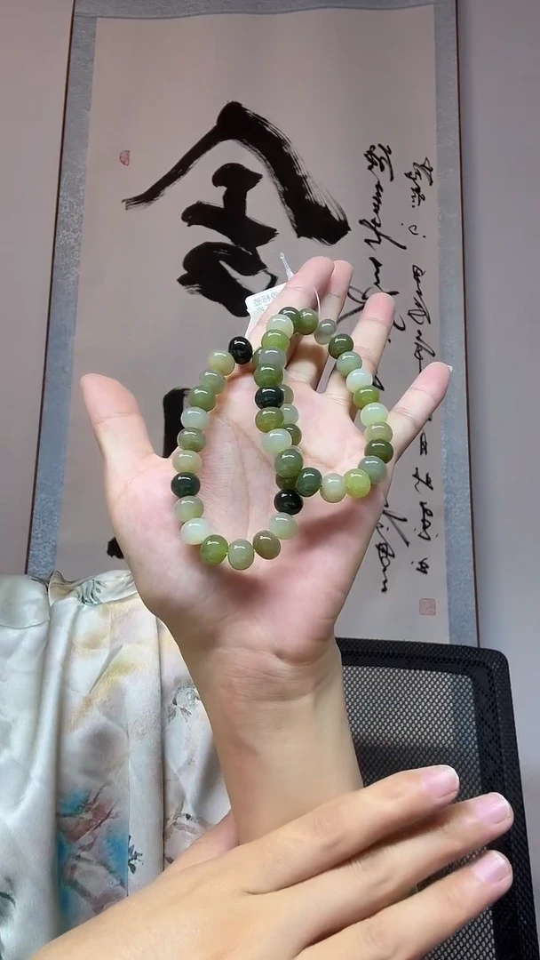 未镶嵌手串和田玉多宝手串卡10多样性发其一