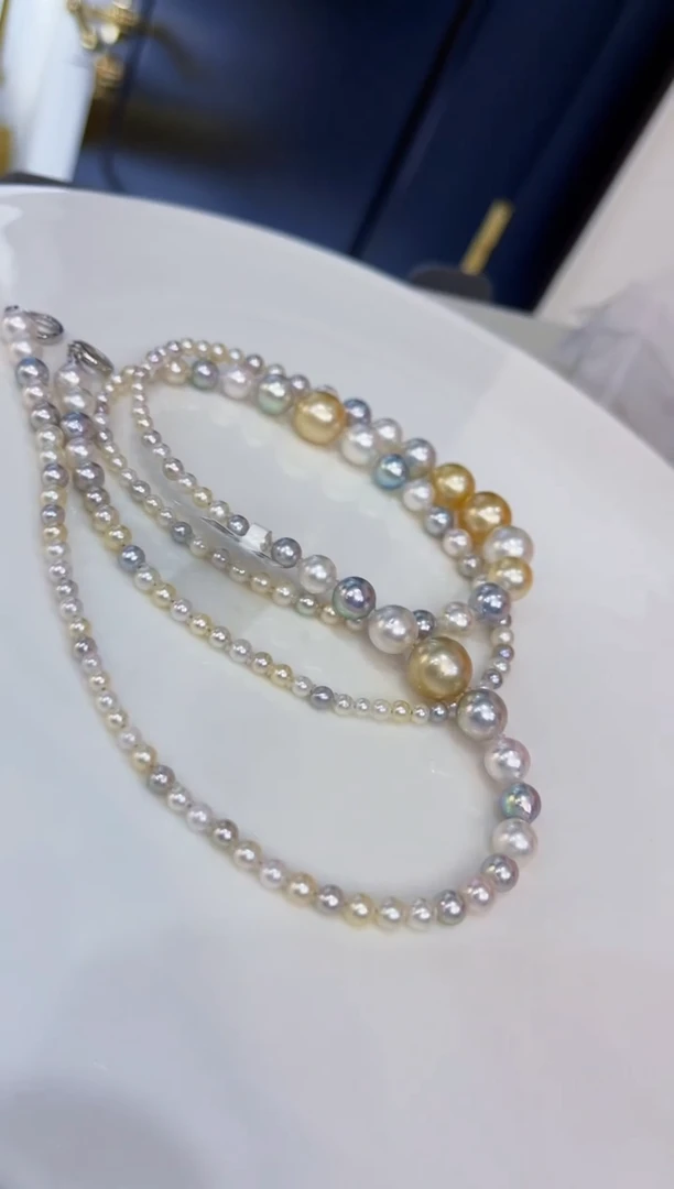 未镶嵌海水珍珠颈饰项链