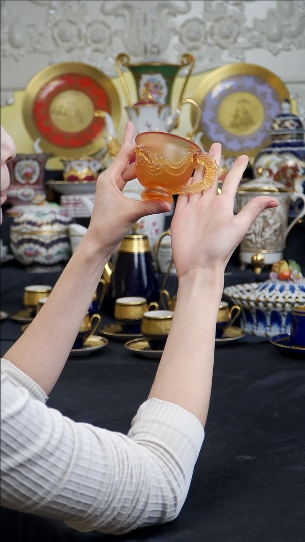 骨瓷婷婷中古器物如图所示73