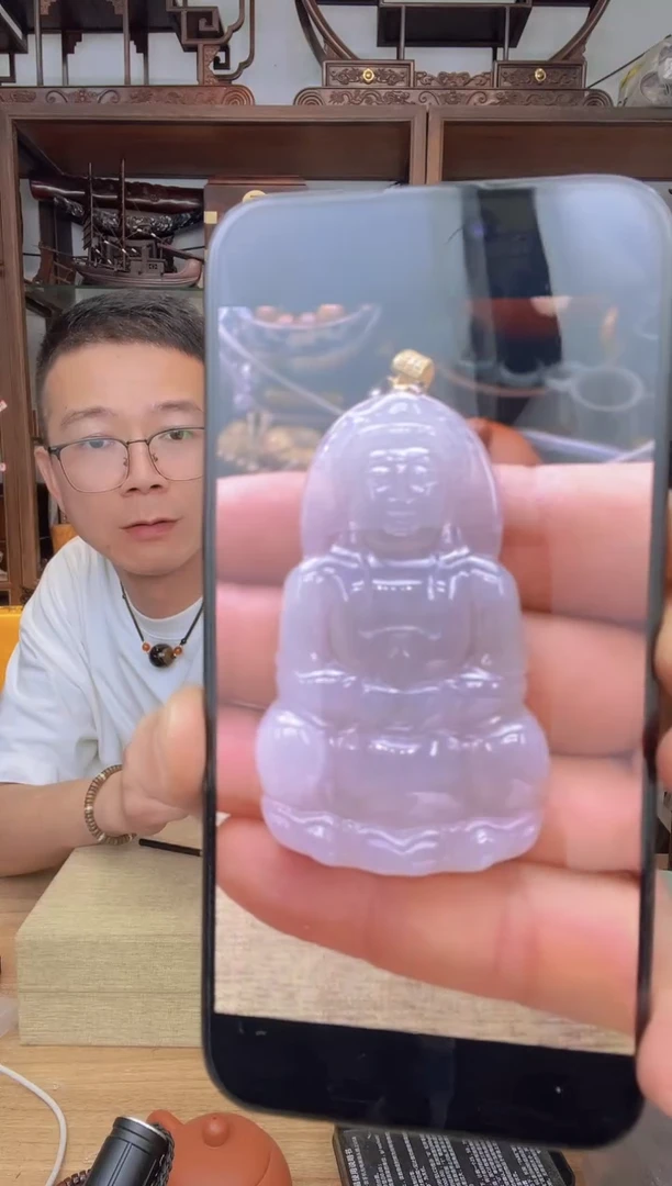 乌木类架子062翠观音挂牌