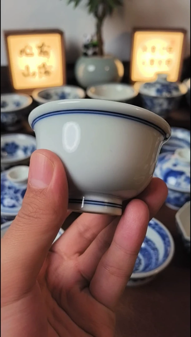 纯白胎小压手杯50cc