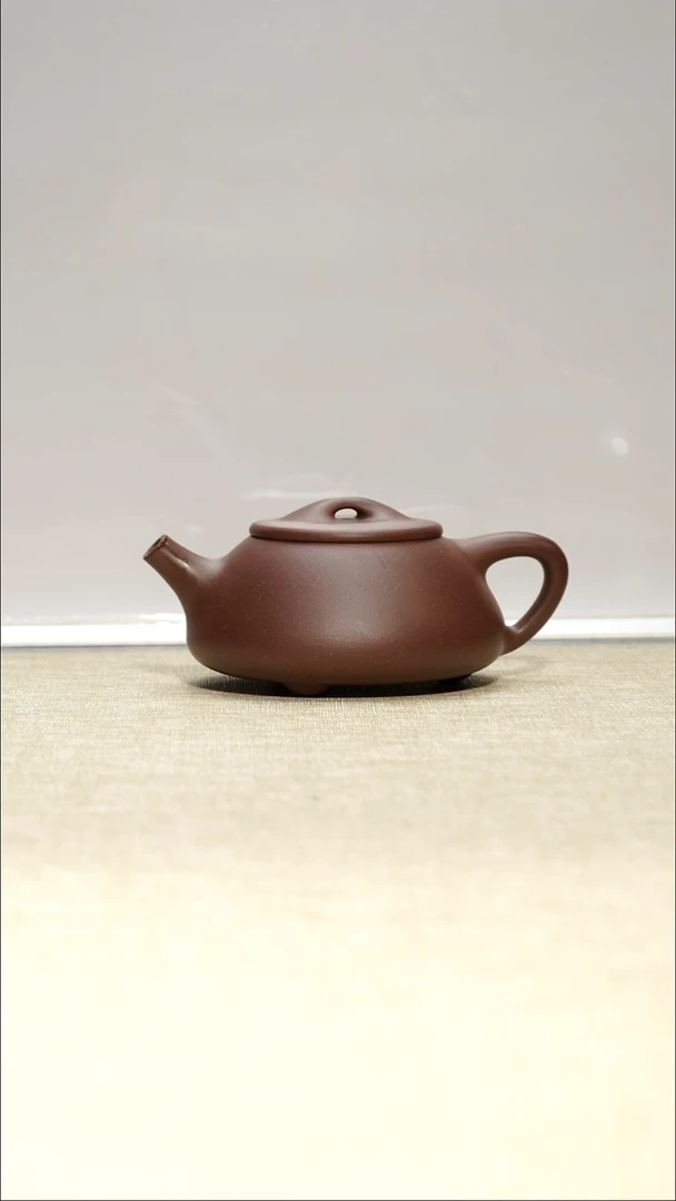 茶壶底槽青景州石瓢150毫升瑕疵壶