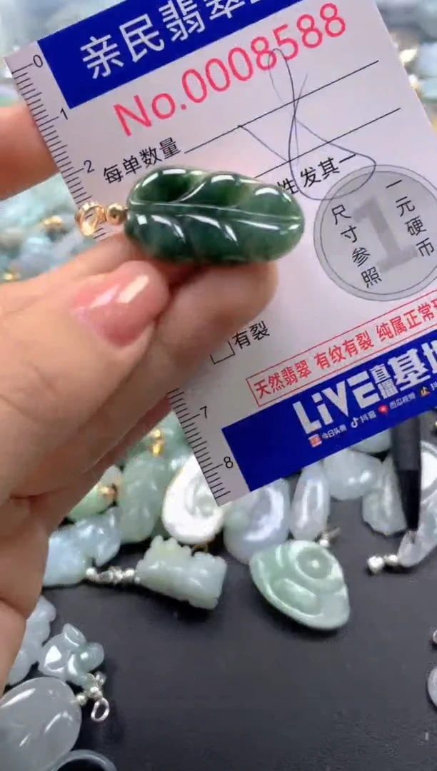 颈饰未镶嵌翡翠8588