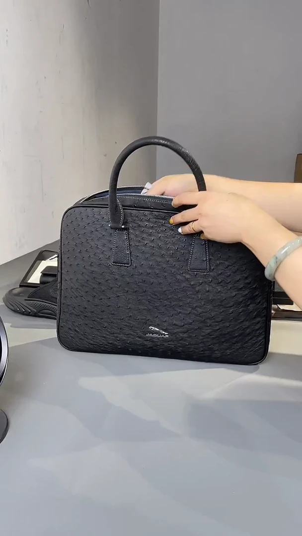 牛皮（革）韩爵绅士包包皮具393